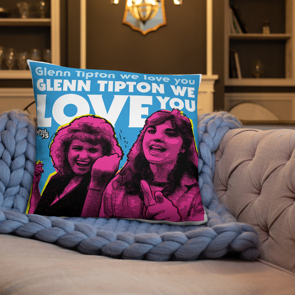 "Glenn Tipton We Love You" Basic Pillow