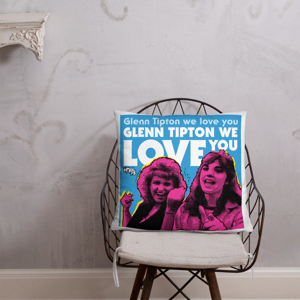 "Glenn Tipton We Love You" Basic Pillow