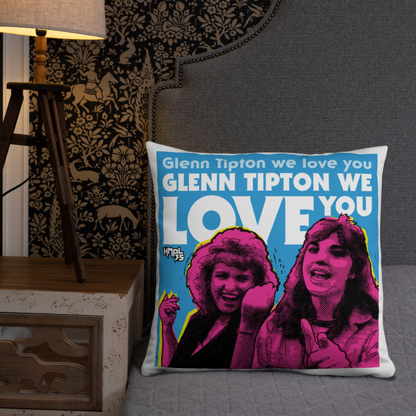 "Glenn Tipton We Love You" Basic Pillow