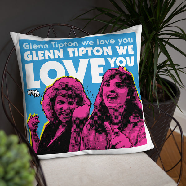 "Glenn Tipton We Love You" Basic Pillow