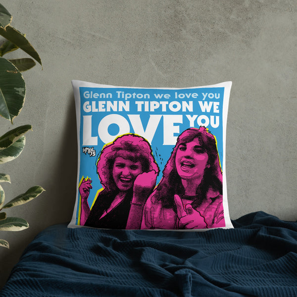 "Glenn Tipton We Love You" Basic Pillow
