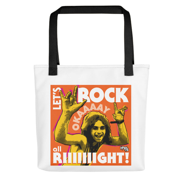 "Let's Rock Okay Alright!" Tote bag
