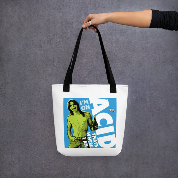 "I'm on Acid" Tote bag