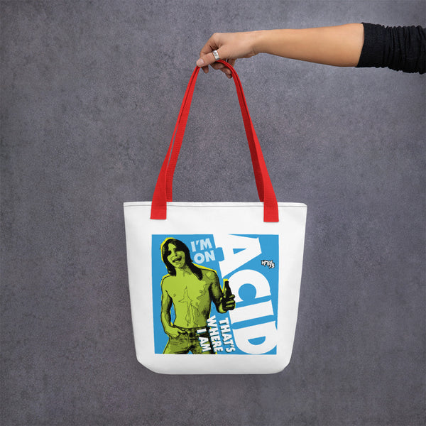 "I'm on Acid" Tote bag