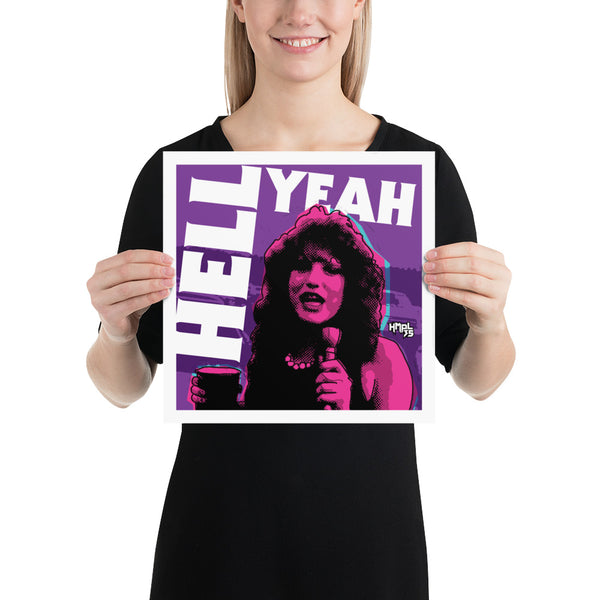 "HELL YEAH" Poster