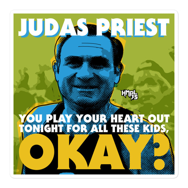 "Play Your Heart Out Tonight" stickers