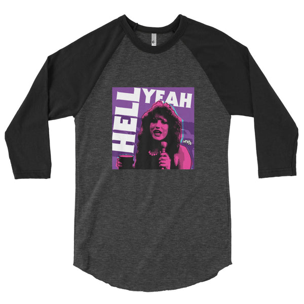 "HELL YEAH" 3/4 sleeve T-shirt