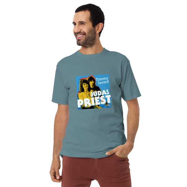 "Timmy Loved Judas Priest" Men’s premium heavyweight tee