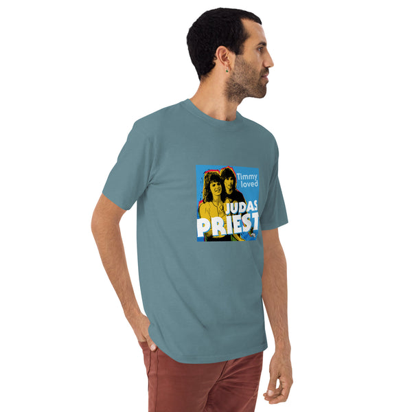"Timmy Loved Judas Priest" Men’s premium heavyweight tee