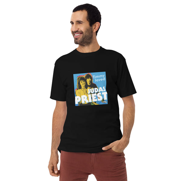"Timmy Loved Judas Priest" Men’s premium heavyweight tee