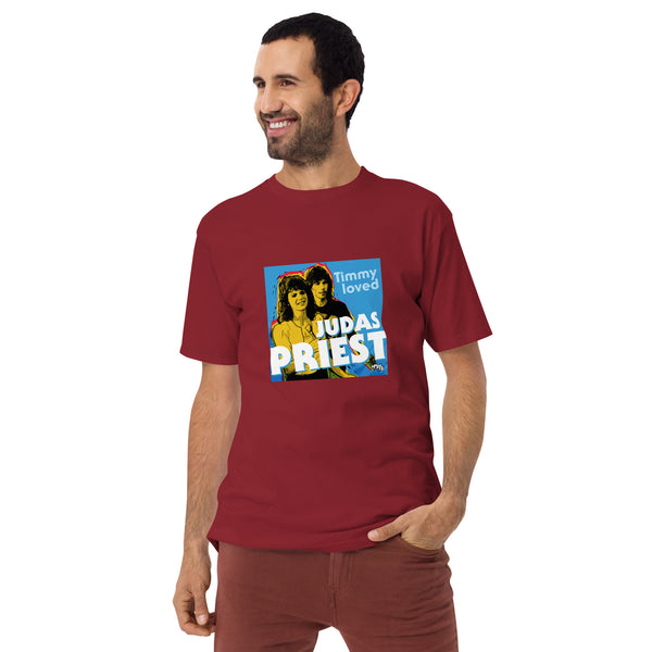 "Timmy Loved Judas Priest" Men’s premium heavyweight tee