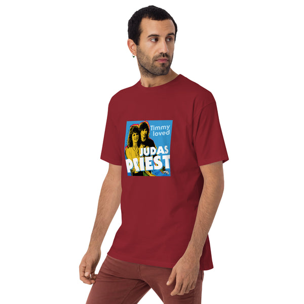 "Timmy Loved Judas Priest" Men’s premium heavyweight tee
