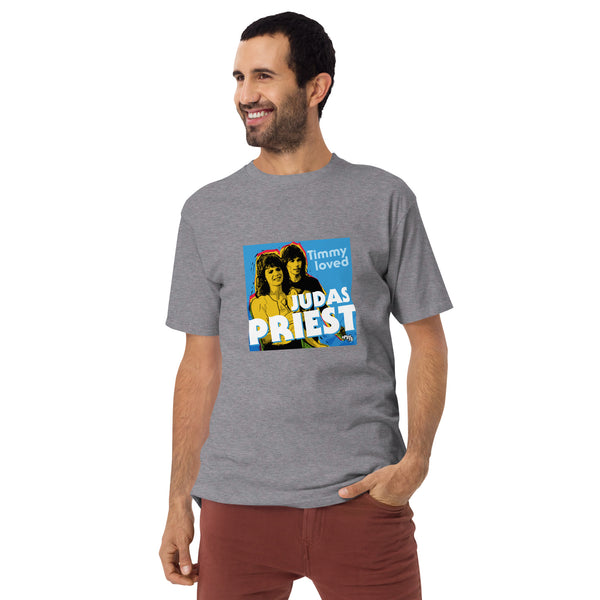 "Timmy Loved Judas Priest" Men’s premium heavyweight tee