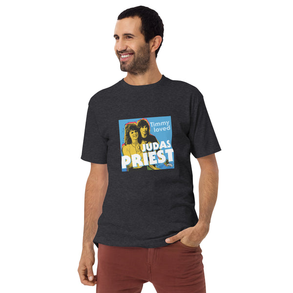 "Timmy Loved Judas Priest" Men’s premium heavyweight tee
