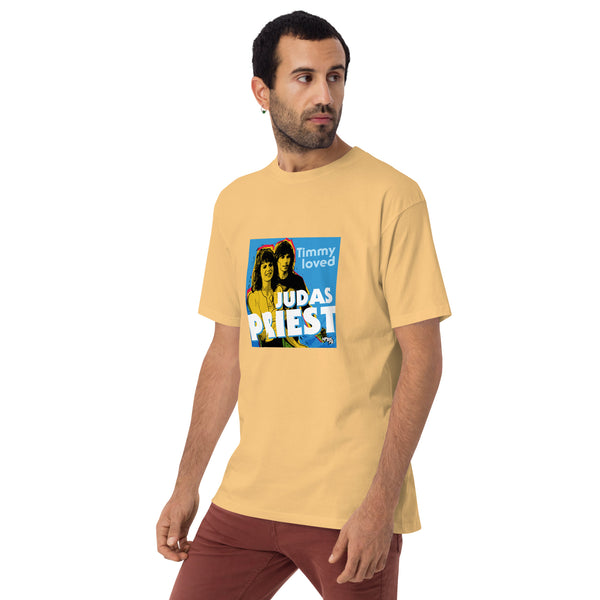 "Timmy Loved Judas Priest" Men’s premium heavyweight tee