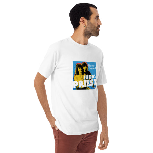 "Timmy Loved Judas Priest" Men’s premium heavyweight tee