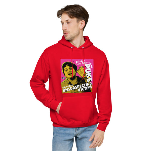 "Puke On Some UNSUBSPECTING VICTIMS" hoodie