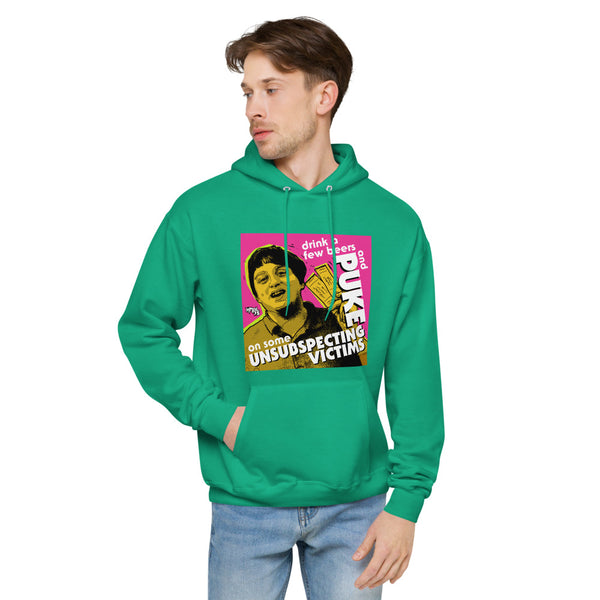 "Puke On Some UNSUBSPECTING VICTIMS" hoodie