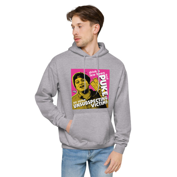 "Puke On Some UNSUBSPECTING VICTIMS" hoodie