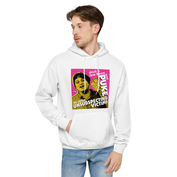 "Puke On Some UNSUBSPECTING VICTIMS" hoodie