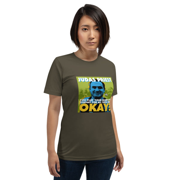 "Play Your Heart Out Tonight" Unisex T-Shirt