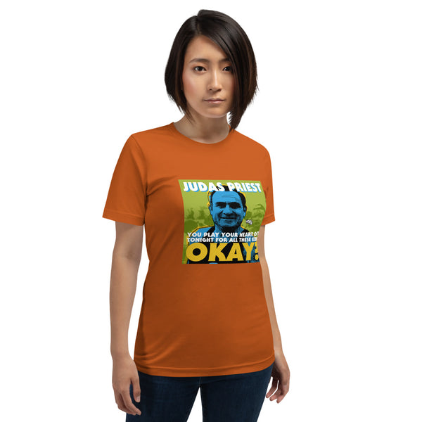 "Play Your Heart Out Tonight" Unisex T-Shirt
