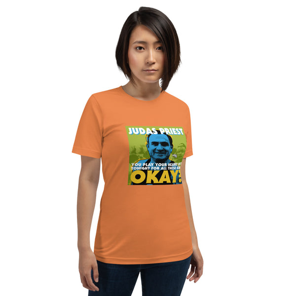 "Play Your Heart Out Tonight" Unisex T-Shirt