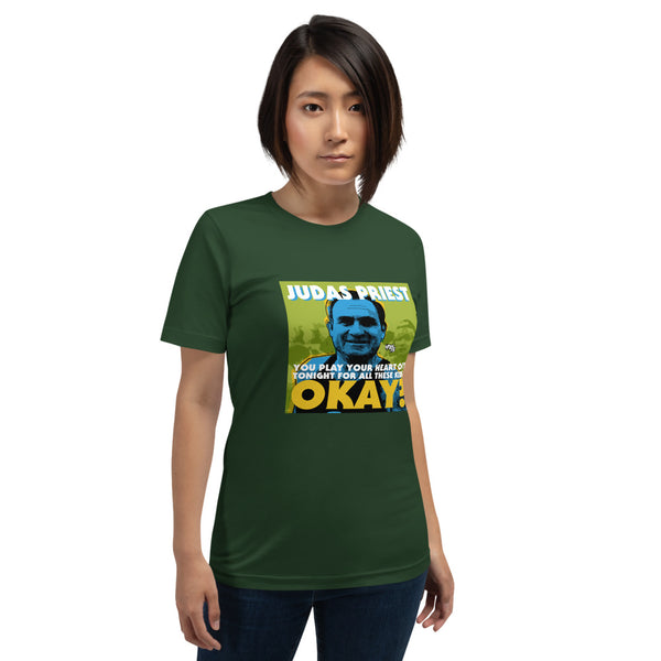 "Play Your Heart Out Tonight" Unisex T-Shirt