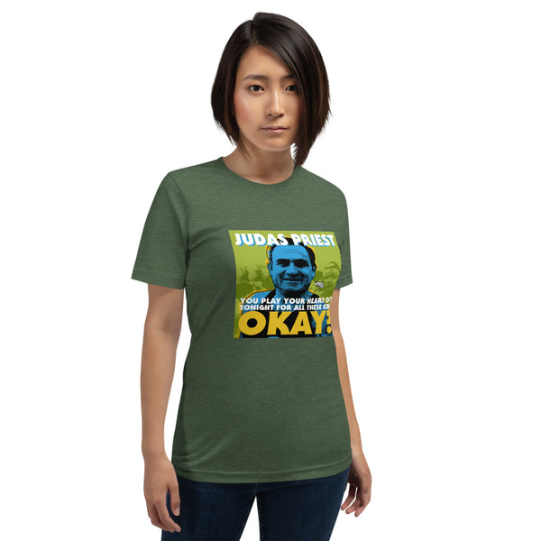 "Play Your Heart Out Tonight" Unisex T-Shirt