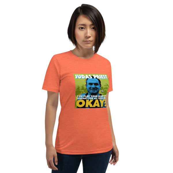 "Play Your Heart Out Tonight" Unisex T-Shirt