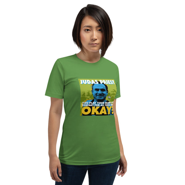 "Play Your Heart Out Tonight" Unisex T-Shirt