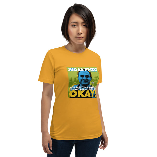 "Play Your Heart Out Tonight" Unisex T-Shirt