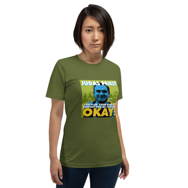 "Play Your Heart Out Tonight" Unisex T-Shirt