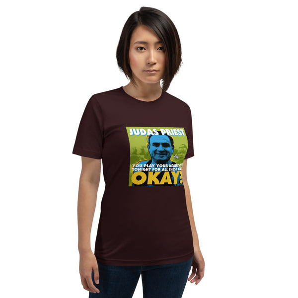 "Play Your Heart Out Tonight" Unisex T-Shirt