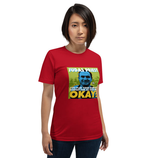 "Play Your Heart Out Tonight" Unisex T-Shirt