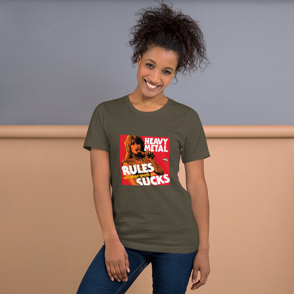 "Heavy Metal Rules" Unisex T-Shirt