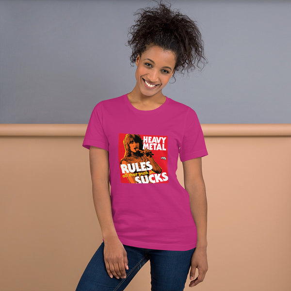 "Heavy Metal Rules" Unisex T-Shirt