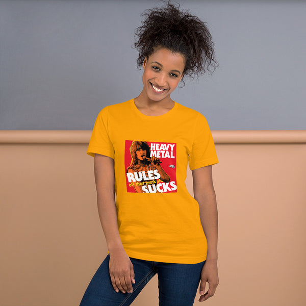 "Heavy Metal Rules" Unisex T-Shirt