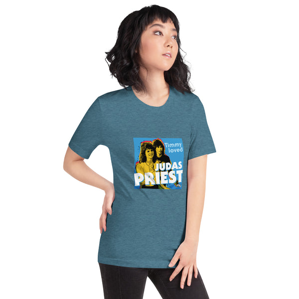 "Timmy Loved Judas Priest" Unisex t-shirt