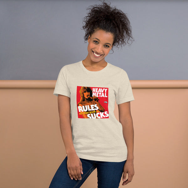 "Heavy Metal Rules" Unisex T-Shirt