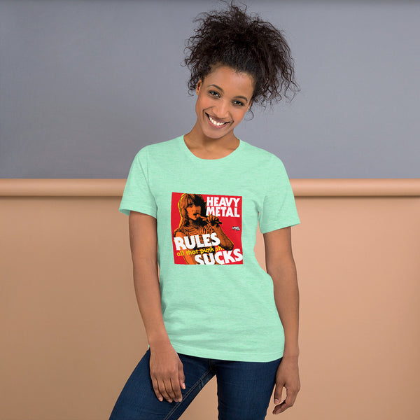 "Heavy Metal Rules" Unisex T-Shirt