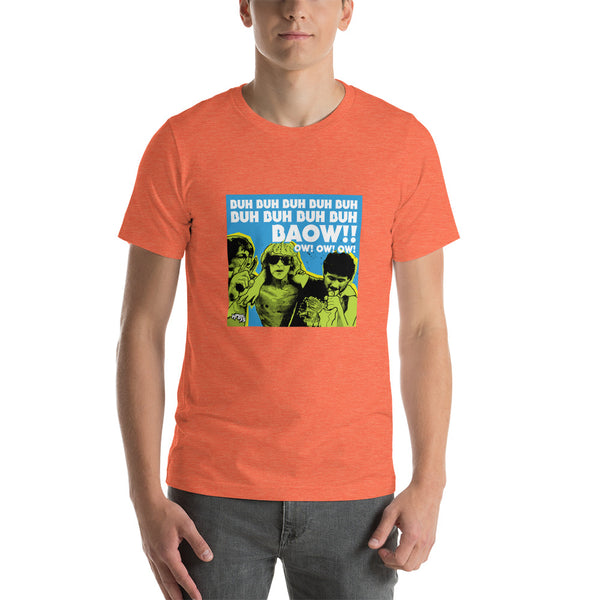 "Baow!! Ow! Ow! Ow!" Unisex T-Shirt