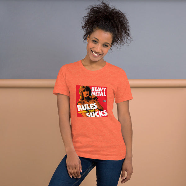 "Heavy Metal Rules" Unisex T-Shirt