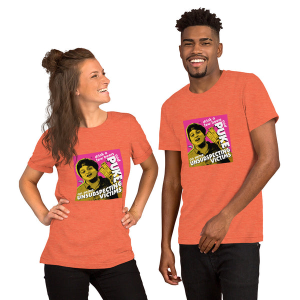 "Puke On Some UNSUBSPECTING VICTIMS" Unisex T-Shirt