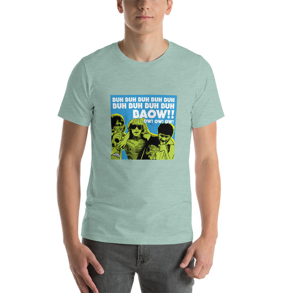 "Baow!! Ow! Ow! Ow!" Unisex T-Shirt