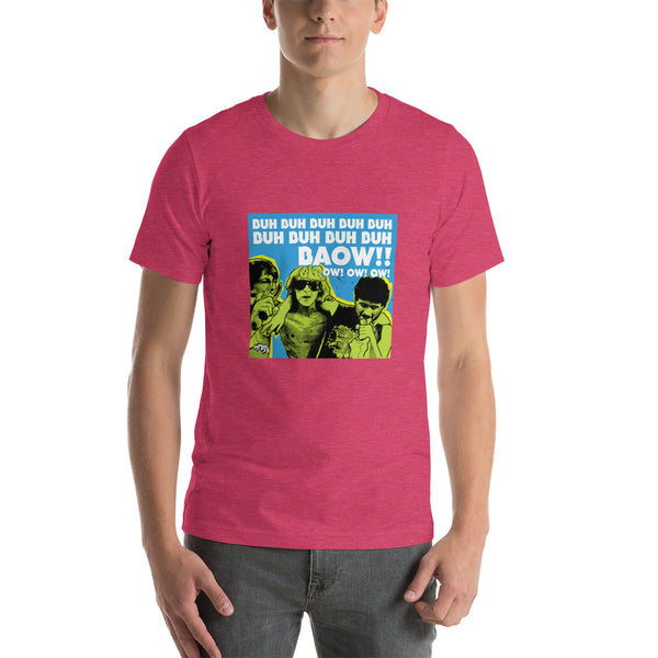 "Baow!! Ow! Ow! Ow!" Unisex T-Shirt