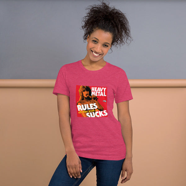 "Heavy Metal Rules" Unisex T-Shirt