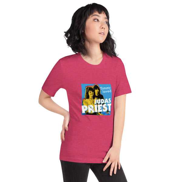 "Timmy Loved Judas Priest" Unisex t-shirt