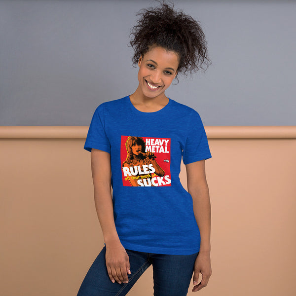 "Heavy Metal Rules" Unisex T-Shirt
