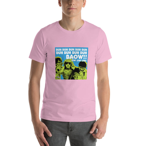"Baow!! Ow! Ow! Ow!" Unisex T-Shirt